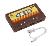 Wadakada Station d'accueil USB Haute Vitesse avec 4 Ports, Répartiteur D'Expansion, Commutateur Réseau, Convertisseur Ethernet, Répartiteur Multi-USB.