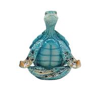 Wadakada Tortue - MéDitation Yoga Tortue Decor- Yoga Tortue Figurine pour Spiritual Garden Room Decor (B)