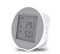 Wadakada Tuya Wifi Capteur de Température et D'Humidité Hygromètre D'Intérieur Détecteur de Thermomètre Application Smart Life Alimenté par Batterie ou USB