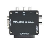 Wadakada YUV vers RGBS YPBPR vers SCART YPBPR vers VGA Convertisseur de Composants Console de, RGBS vers Composant de Différence de Couleur