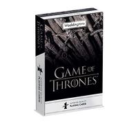 Waddingtons Number 1 Jeu de Cartes Game of Thrones, entrez dans Le Monde de Westeros et jouez avec Cersei, Tyrion Lannister, Jon Snow, Sansa et Arya Stark, Cadeau et Jouet pour Les Joueurs âgés de 6