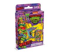 Waddingtons Number 1 Teenage Mutant Ninja Turtles WHOT! Jeu de cartes, à tour de rôle, formes assorties chiffres et personnages y compris Raph Donnie et Mikey Excellent cadeau et jouet pour garçons et