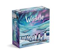 Waddle | Abstract Strategy Board Game | Fast-Paced Area Control for 2-5 Players | Ages 7+ | 15-Min Playtime | 1-Minute to Teach Series