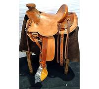 Wade Tree ME-WLS-277 Ensemble de sellerie de cheval, en cuir de qualité supérieure, 25,4 cm à 45,7 cm