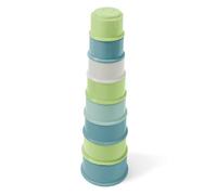 WADER 43300 - Gobelet à empiler Replay, Tour d'empilage de 8 pièces en Plastique recyclé, dès 1 an