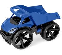 Wader 64020 - Maximus Kipper en Bleu avec Benne verrouillable et pneus Larges, Taille env. 59 cm, pour Enfants à partir de 12 Mois, Convient comme Cadeau pour Jeux créatifs