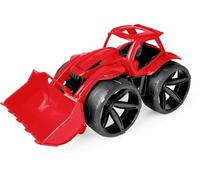 Wader 64500 - Maximus Tracteur en Rouge avec pneus Extra Larges, Taille env. 68 cm, pour Enfants à partir de 12 Mois, Convient comme Cadeau pour des Jeux créatifs