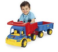 Wader- Gigant Truck camions Petite Voiture, 10129046, Bleu/Rouge, Standard