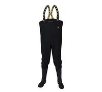 Waders de pêche standard en PVC, série 680, noir, taille 34-42, noir, 45- 10.5 UK (29,2 cm)