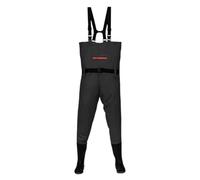 Waders Peche Homme - Neoprene Pêche Cuissardes - imperméables avec Bottes intégrées et Semelles en Feutre pour Une adhérence maximale - isolées et durables, pour Les activités de Plein air, S-XL