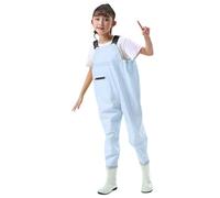 Waders pour Enfants, Cuissardes de pêche, pour Tout-Petits, imperméables, Cuissardes pour la Chasse, la pêche avec Bottes F408A