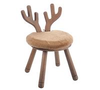 Wadiga Chaise OREIL CERF Bois Naturel