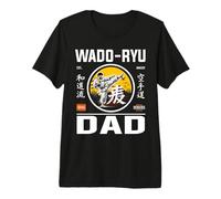 Wado-RYU Karaté Dad - Arts Martiaux père et Karateka Unis T-Shirt Haut de Gamme