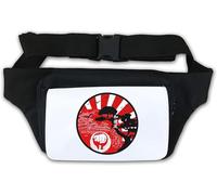 Wado Ryu Sac banane pour karaté Château d'Okinawa Arts martiaux Blanc