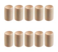 WADORN 10 Pièces Diffuseurs d’Huiles Essentielles en Bois, Petit Design Cylindrique Diffuseurs de Parfum en Bois pour Voiture Yoga Sauna Spa Maison