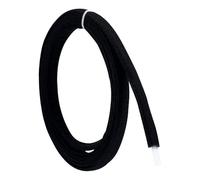 WADORN 27.5 m Rouleau de Baleines en Polyester Recouvert de Coton, 11mm Outil de Couture de Soutien Gorge à Faible Densité Large Accessoires de Couture pour Robe de Mariée Corset Lingerie, Noir