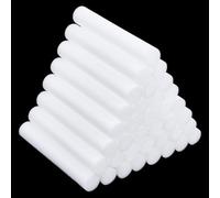 WADORN 40 pièce 6 pouces Cylindre en Mousse Blanche, Tiges de Mousse Cylindres en Polystyrène Tubes de Mousse de Modelage Blancs pour Artisanat Compositions Florales Projets Artistiques, Noël