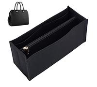 WADORN Insert Organisateur de Sac en Feutre pour Sac à Main, Sac Fourre-Tout Doublure Shaper Sac dans Sac Poche Portable à L'Intérieur pour Onthego Neverfull Graceful Coach Sac, Moyen, Noir