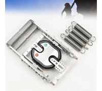 WADPP Entraîneur de Force de Préhension de Dynamomètre à Main, Testeur de Pince à Main Réglable avec 4 Ressorts, Acier Inoxydable 304 et Poignée Antidérapante, 330 Lbs/150 Kg