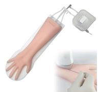 WADPP Modèle de Bras d'Entraînement AVF Guidé par Échographie, Simulateur de Ponction de Fistule Artérioveineuse pour Hémodialyse avec Anastomose et Dilatation par Ballonnet PTA, Soins Infirmiers,A