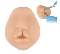 WADPP Modèle de Suture pour Fente Labiale en Silicone, Simulateur de Chirurgie Buccale 3D pour Étudiants en Médecine et Infirmiers, Démonstration Clinique et Hospitalière,UnilateralModel