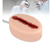 WADPP Trainer d'emballage De Plaie, ModèLe D'HéMostase De Plaie CoupéE, ModèLe De Simulateur De Laceration, MatéRiel en Silicone Et Lavable, pour Les Cours De Formation De Premiers Soins