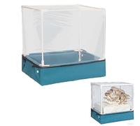 WADY Kit de culture de champignons - Tente de culture portable et pliable pour champignons comme Enoki, champignons médicinaux, champignons en général (bleu)