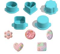 WADY Lot de moules à cake pop réutilisables pour la pâtisserie maison, les fêtes d'anniversaire, les desserts de mariage, pour la cuisson et la décoration uniformes