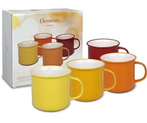 Waechtersbach 4pc Gift Box Mugs - Elements - Magma