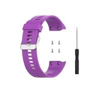 Waekethy Bracelet pour Garmin Forerunner 35/Approach S10, Soft Silicone Bracelet Montre Sport Smartwatch Strap Compatible avec Garmin Forerunner 35/Approach S10 (violet)