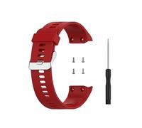 Waekethy Bracelet pour Garmin Forerunner 35/Approach S10, Soft Silicone Bracelet Montre Sport Smartwatch Strap Compatible avec Garmin Forerunner 35/Approach S10 (rouge)