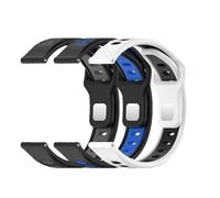 Waekethy Bracelets de montre pour Amazfit Active 2/Active 2 Sqaure, 20mm Bracelets de rechange en silicone Compatibles avec Amazfit Active/Active edge/GTS4 Mini/GTS 3/GTS 2mini (02)