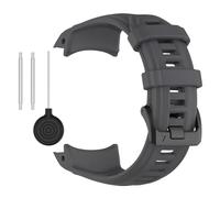 Waekethy Bracelets pour Garmin Instinct 3 45mm 50mm, Réglable Soft Silicone Bracelet Montre Sports Smartwatch Strap Compatible avec Garmin Instinct 3 (gris, Instinct 3 50mm)