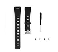 Waekethy Bracelets pour Garmin Vivosmart HR, Silicone Sports Remplacement Bracelet de montres Compatible avec Vivosmart HR (Noir)