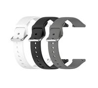 Waekethy Bracelets pour Ticwatch Pro 5, Bracelet Montre 24mm Soft Silicone Sport Bracelet Compatible avec Ticwatch Pro 5 Smartwatch pour Femmes et Hommes