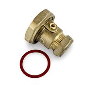 Wärmer System Vanne à boisseau sphérique à fente pour pompe à tournevis - 22 mm