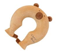Wärmflasche für die Halswirbelsäule - Niedliche Capybara-Wärmetasche aus Plüsch | Weiche, warme Kompresse bei Nacken- und Schulterschmerzen | Nachfüllbare Wärmetasche für Zuhause, Büro, Outdoor, Reise