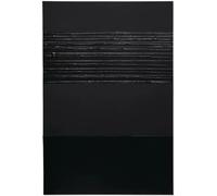 Waeta Rnvzx Célèbres Affiches Pierre Soulages Peinture sur Toile Graffiti Noir Classique Pierre Soulages Art Mural Et Impressions pour Photos De Décoration Intérieure 50x70cm sans Cadre