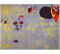 Waeta Rnvzx Joan Miro Poster《La Corrida》Peinture Abstraite Sur Toile Joan Miro Imprime Art Mural Moderne Pour Salon Décoration Intérieure Photo 50x70cmx1 Sans Cadre