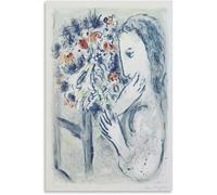 Waeta Rnvzx Marc Chagall Affiche Célèbre Art Mural Abstrait Marc Chagall Impressions Marc Chagall Photos Moderne Peinture Sur Toile Pour Salon Décor 40x60cm Sans Cadre