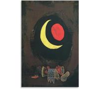 Waeta Rnvzx Paul Klee Affiche « Strong Dreams » Peinture sur toile Art mural abstrait Paul Klee imprime Paul Klee Photos pour la décoration intérieure moderne 50X70cm Sans cadre