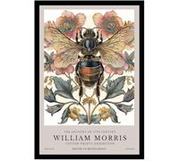 Waeta Rnvzx William Morris Affiche Abeille Toile Peinture Vintage Botanique Fleur Art Mural William Morris Impressions Moderne Décoration Intérieure Photos 40x50cm Sans Cadre