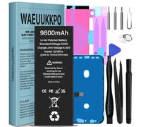 WAEUUKKPO Batterie pour iPhone 12/12 Pro, 9800mAh 2026 Nouvelle Version Haute Capacité Batterie de Remplacement Compatible avec Modèle A2403 A2404 A2172 A2402 avec Kit d'Outils Complet