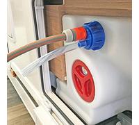 WAFA 5F Adaptateur de remplissage d'eau, bouchon de réservoir d'eau, pour camping-cars, filetage fin pour Knaus, Weinsberg, etc.