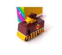 Wafel van - camion à gaufres marron TU