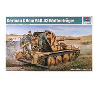 Waffenträger Pak 43 8,8 Cm Au 1/35 Par Trumpeter : Prototype Allemand Rare, Cano