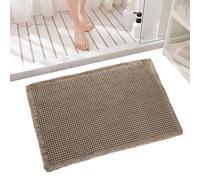 Waffle Bathmat - Tub Flooring for Showering | Ultra Soft Texture with Rapid Absorption Capability & Fast Drying Fabric Featuring Non Slip Backing Lightweight Structure Machine Washable Design for Bath