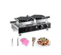 Waffle Maker Electric HongKong Bubble Egg Puff Cake Making Machine Reversible Double Baking Pan Kitchen Home Appliance Pour les débutants en bricolage