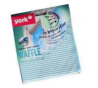 Waffle York Chiffon en Microfibre pour fenêtre, Chiffon de Nettoyage en Microfibre, polit également Les Verres et la Vaisselle, Peut être utilisé sans nettoyant pour vitres et Voitures.