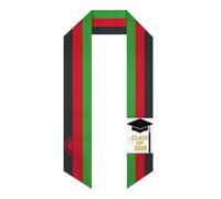 WAFICAC Drapeaux malawiens vintages Drapeaux chiliens vintage Écharpe de remise de diplôme Étole d'honneur pour les étudiants diplômés à l'étranger